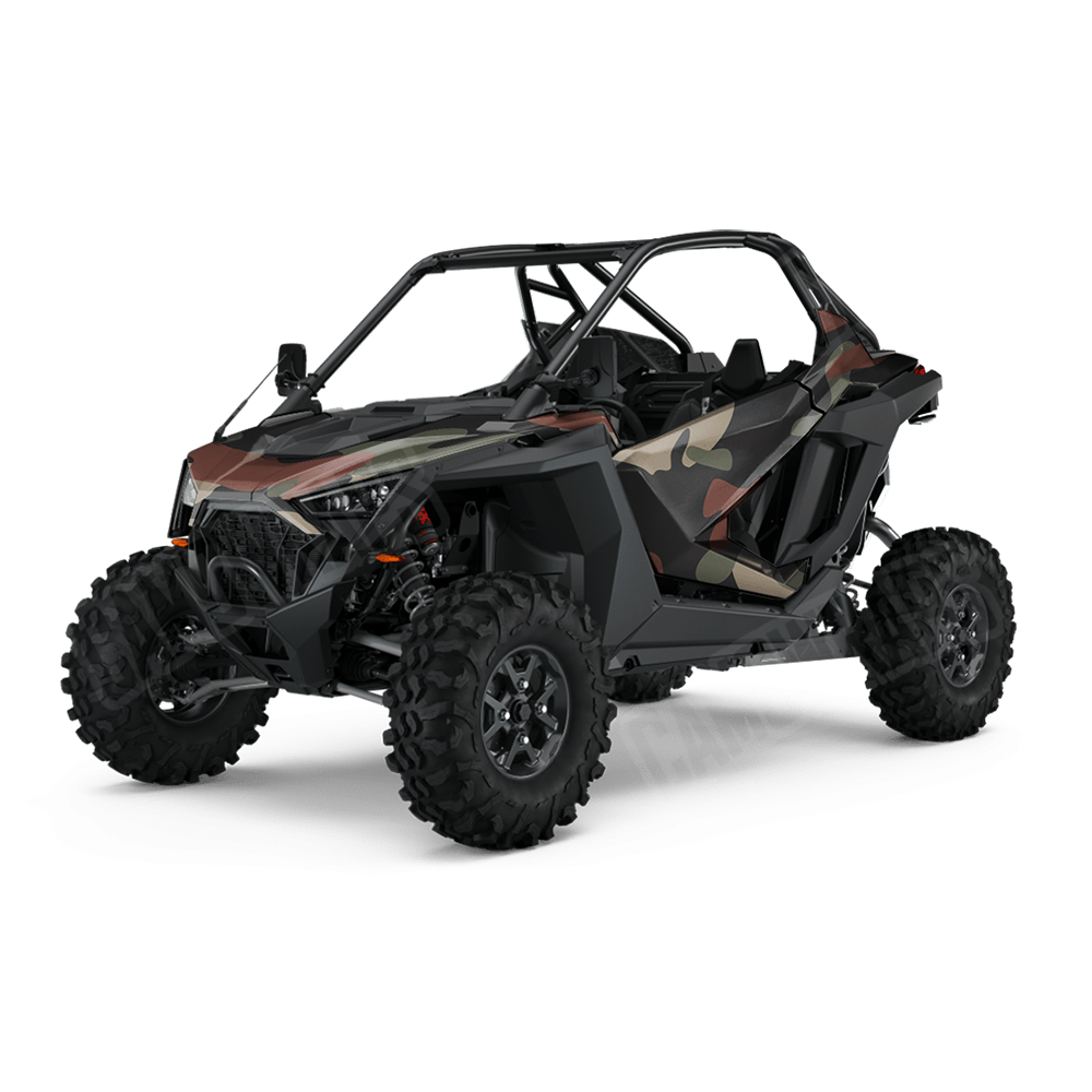 Jumbo Classic Militant Copper Side by Side UTV Camo Vinyl Wrap