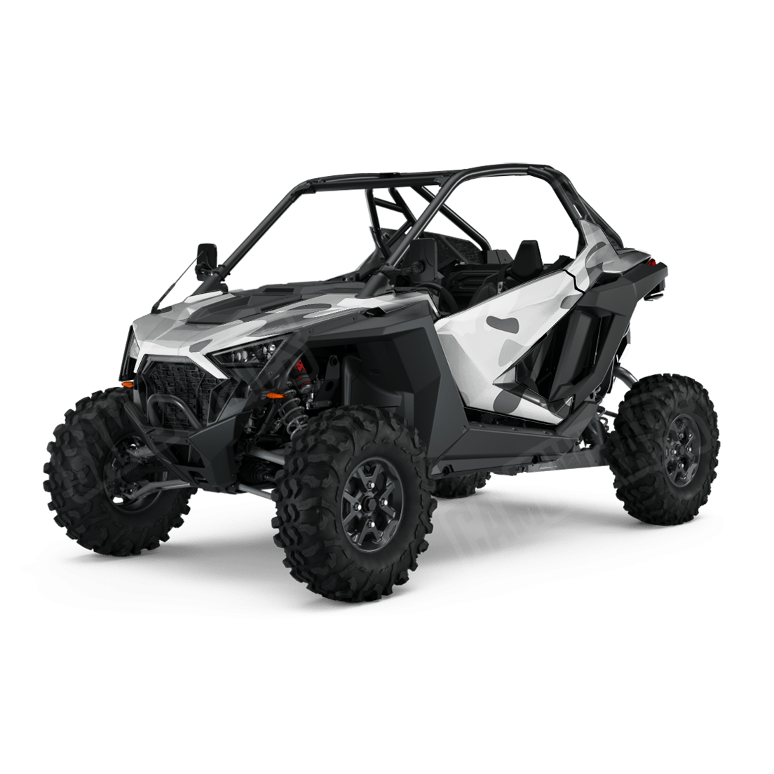 Jumbo Classic Snow Side by Side UTV Camo Vinyl Wrap