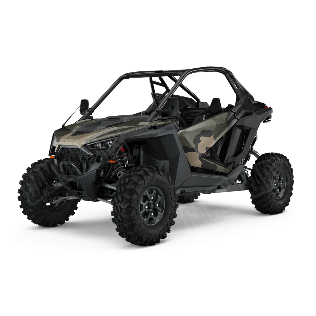 Jumbo Cumulus Militant Green Side by Side UTV Camo Vinyl Wrap