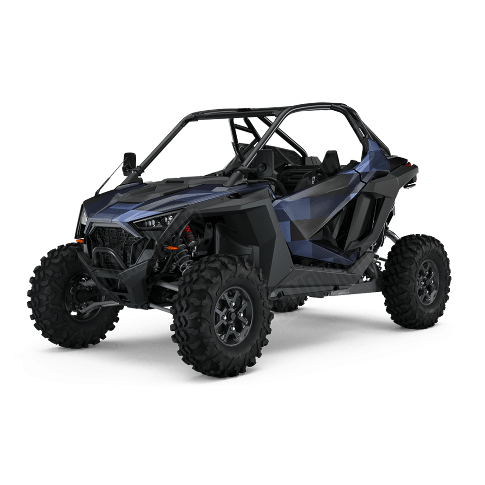 Pixel Blue Midnight UTV Wraps