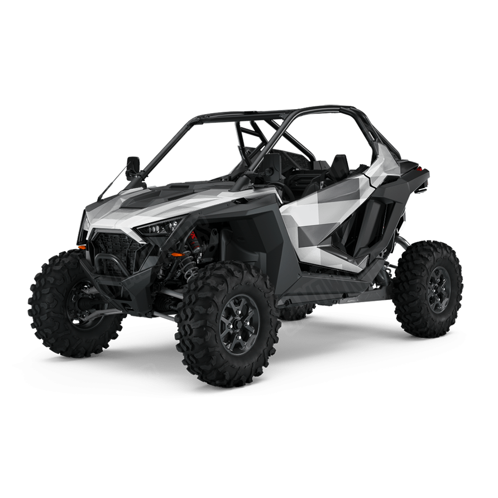 Pixel Snow UTV Wraps