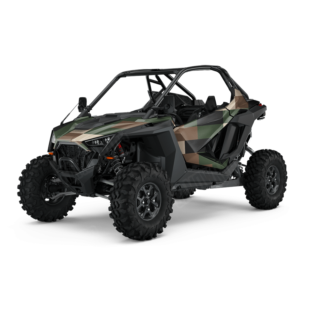 Pixel Woodland UTV Wraps