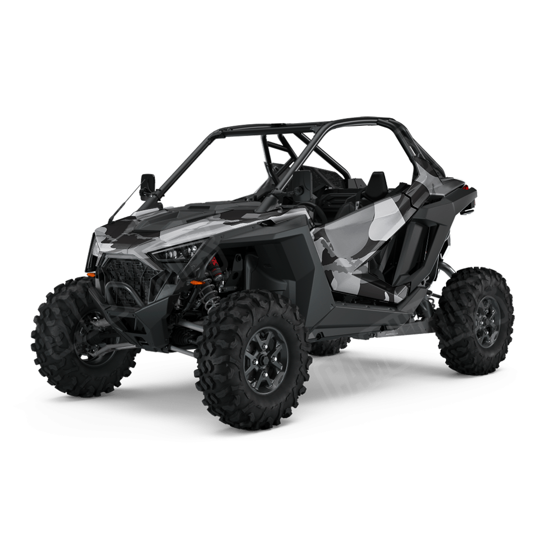 Jumbo Ragged Urban Night Side by Side UTV Camo Vinyl Wrap