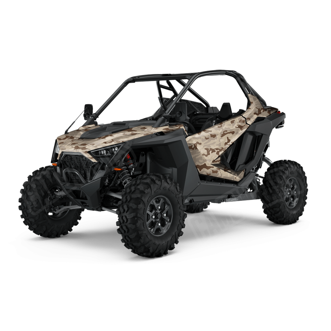 Large Classic Desert Side by Side UTV Camo Vinyl Wrap