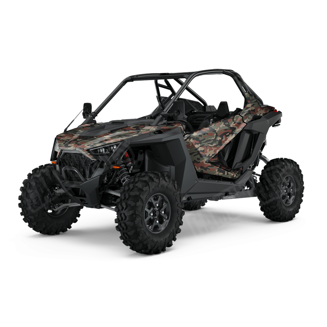 Large Classic Militant Copper Side by Side UTV Camo Vinyl Wrap
