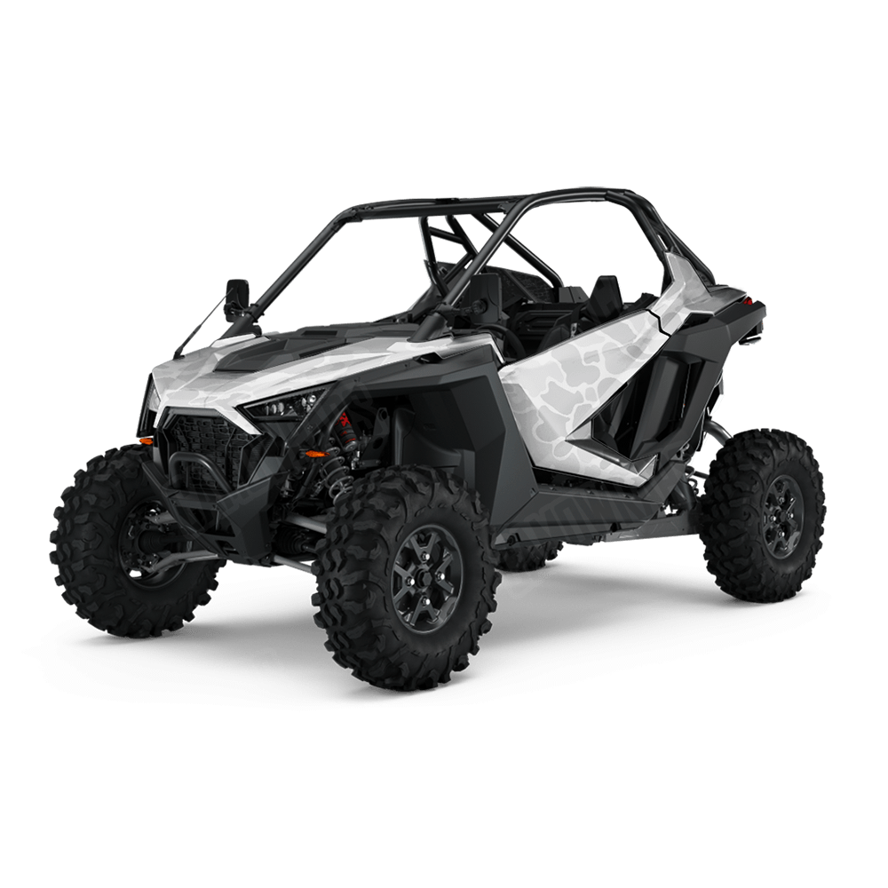 Old School Duck Elite White UTV Wraps