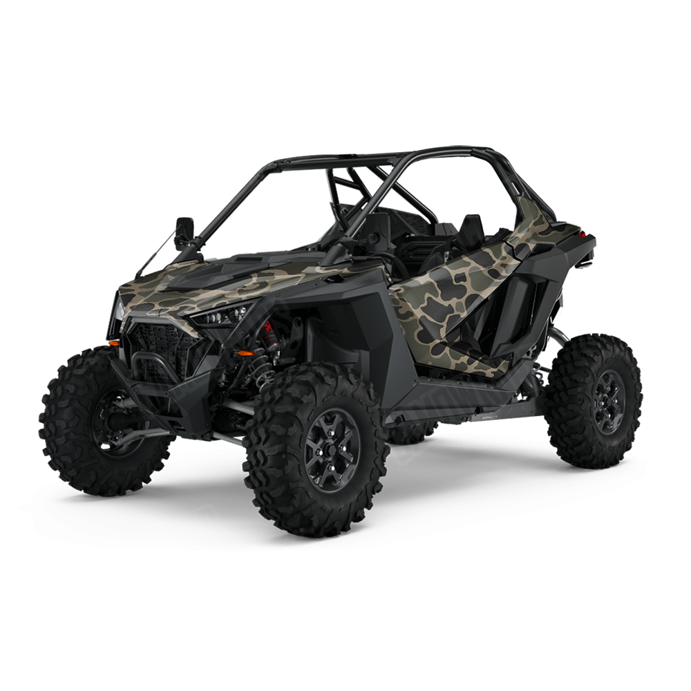 Old School Duck Militant Green UTV Wraps