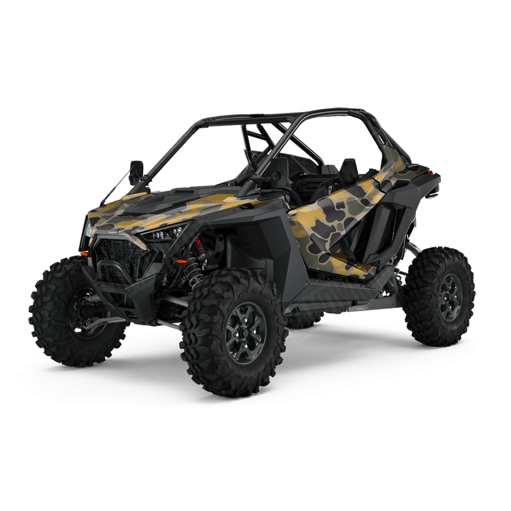 Old School Duck Militant Yellow UTV Wraps