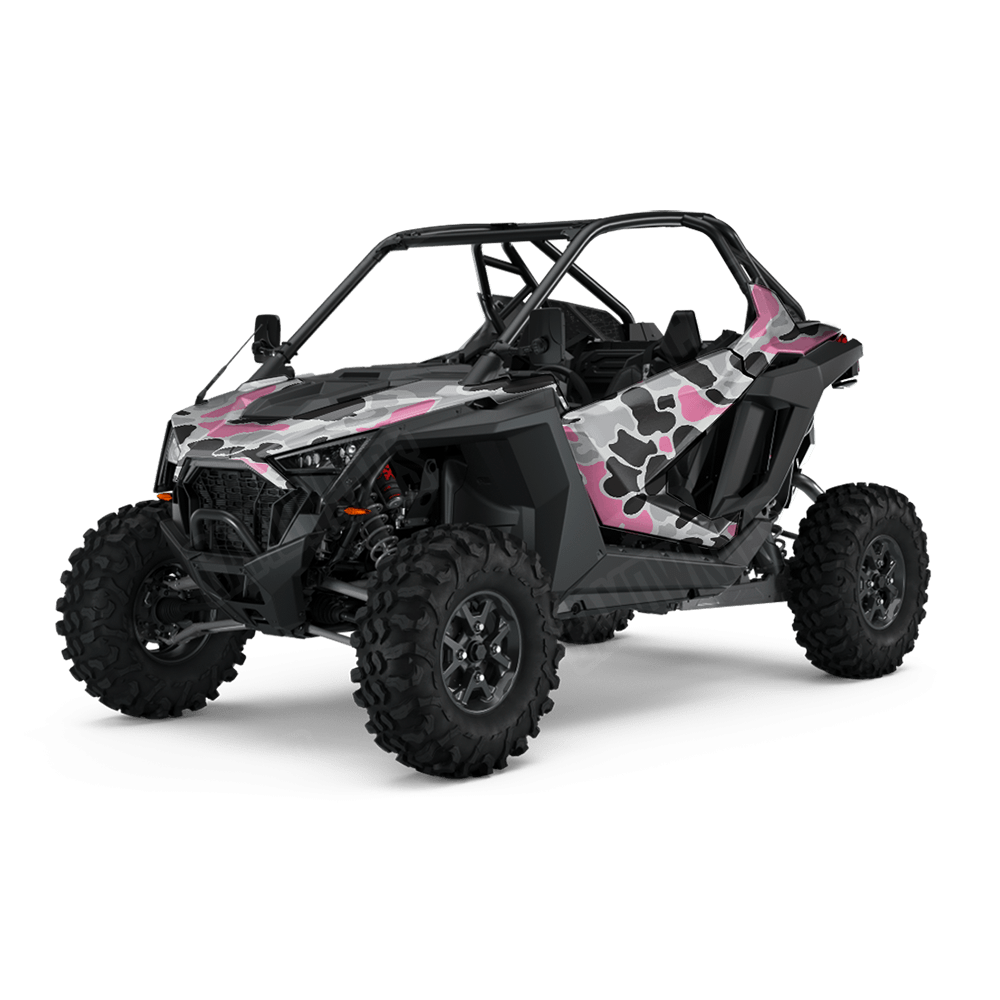 Old School Duck Pink Tiger UTV Wraps