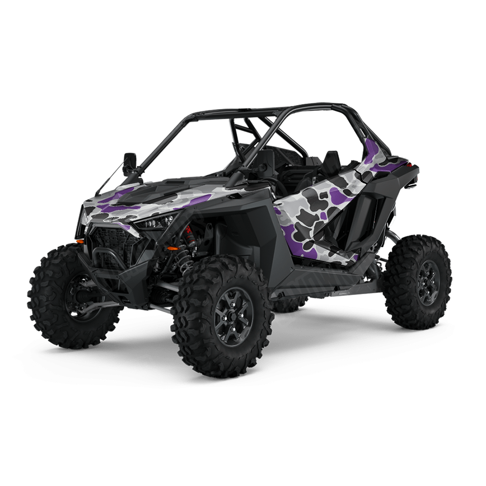 Old School Duck Purple Tiger UTV Wraps