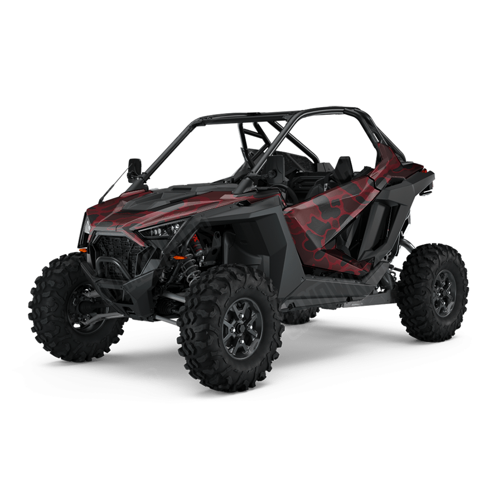 Old School Duck Vampire Red UTV Wraps