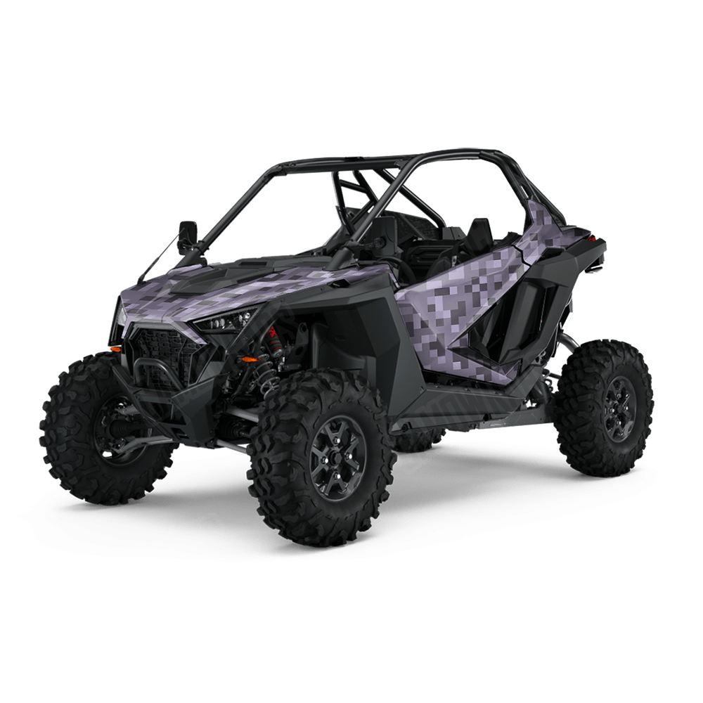 Pixel Lilac UTV Wraps