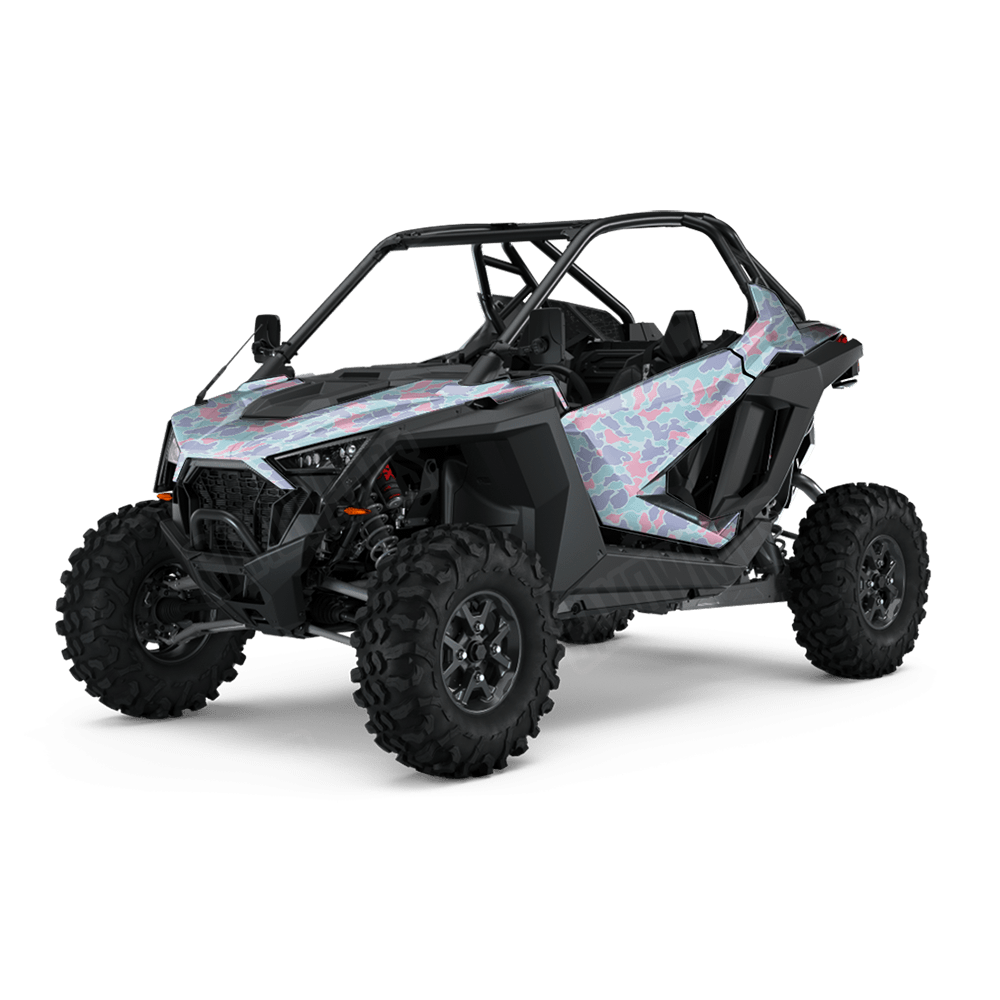 Old School Duck Cotton Candy UTV Wraps