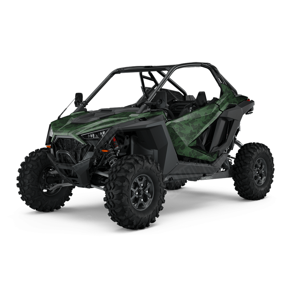 Old School Duck Elite Green UTV Wraps