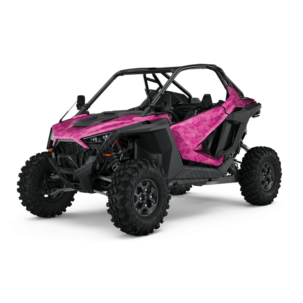 Old School Duck Elite Magenta UTV Wraps
