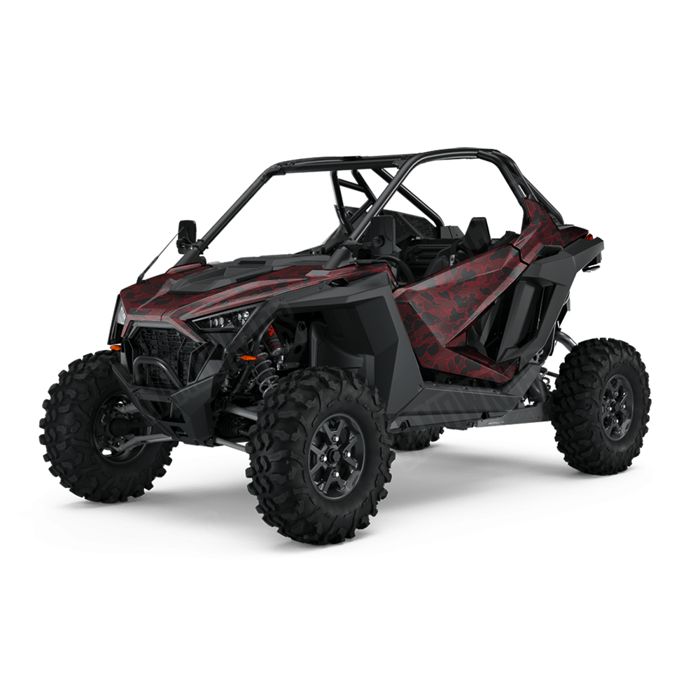 Old School Duck Vampire Red UTV Wraps