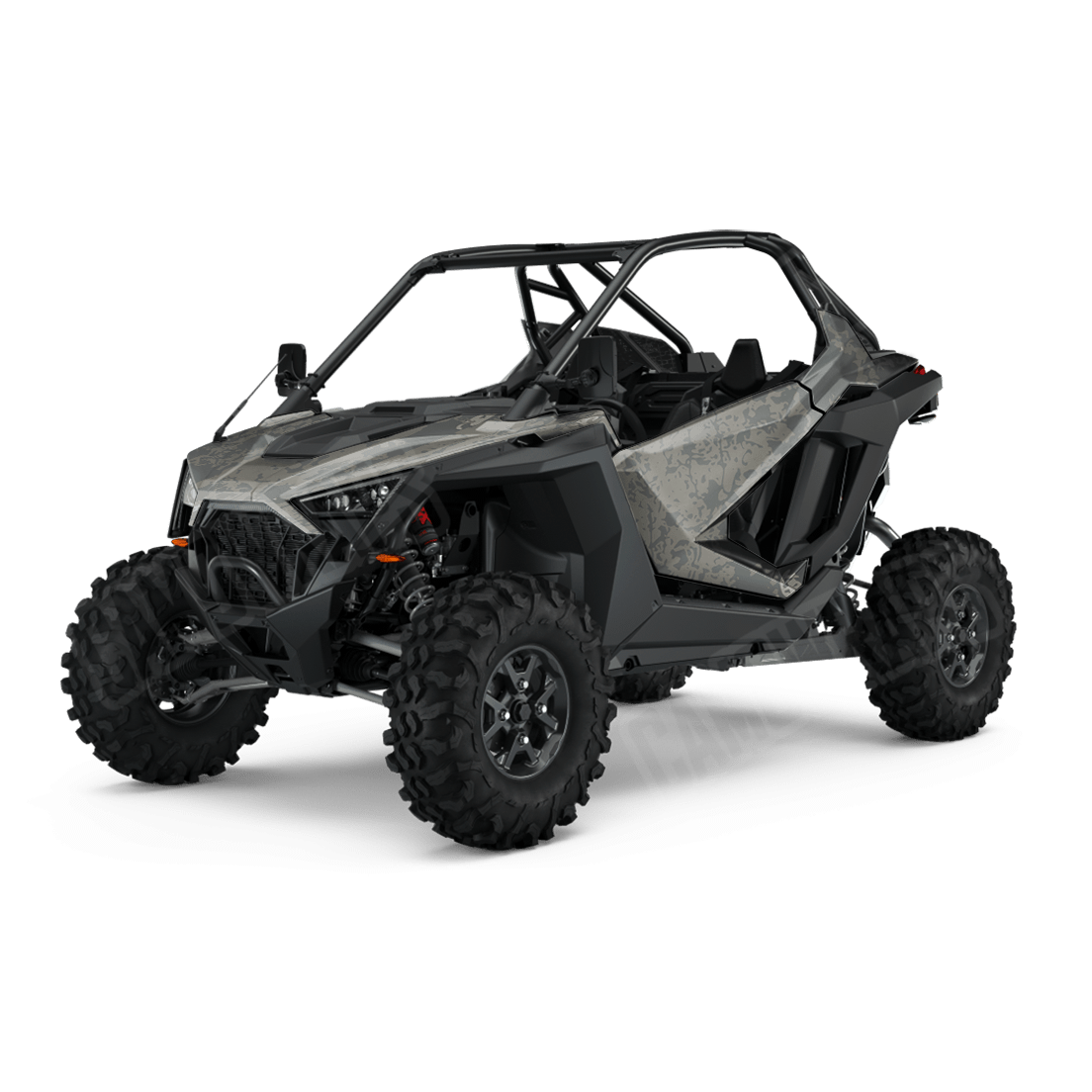 Pasted Army Side by Side UTV Camo Vinyl Wrap