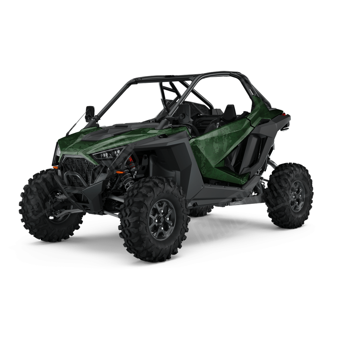 Pasted Elite Green Side by Side UTV Camo Vinyl Wrap