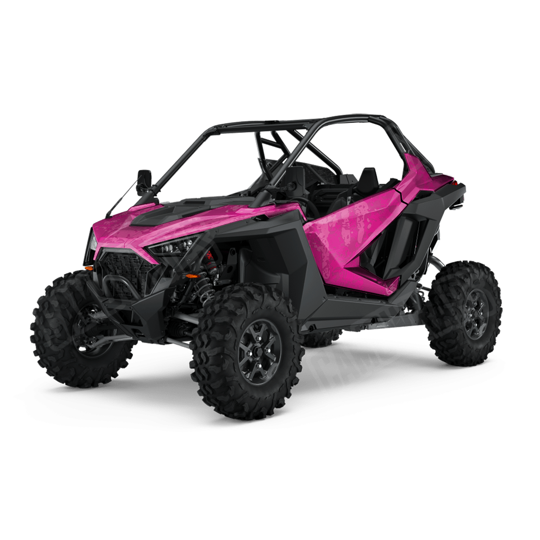 Pasted Elite Magenta Side by Side UTV Camo Vinyl Wrap