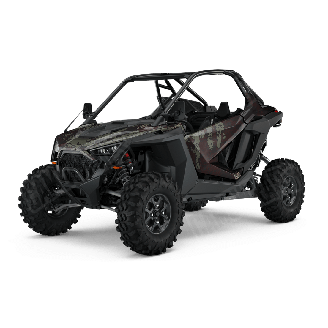 Pasted Militant Blood Side by Side UTV Camo Vinyl Wrap