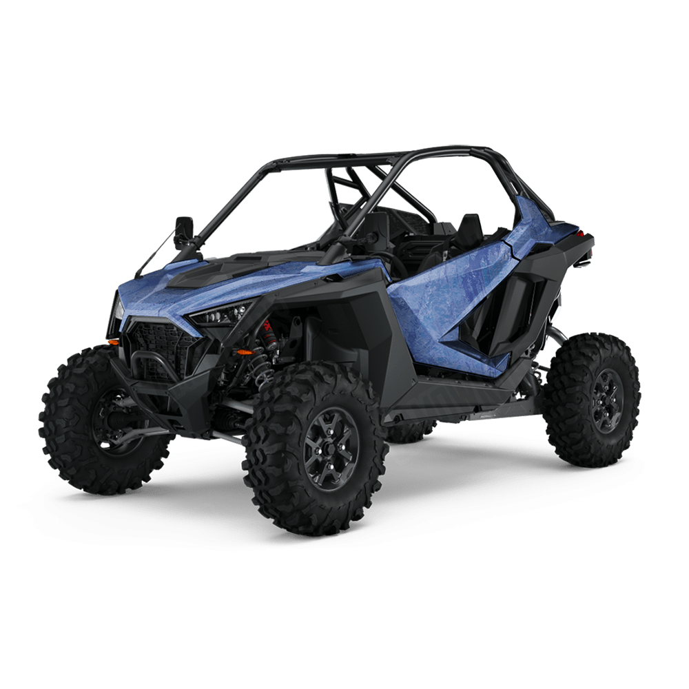 Realtree Aspect Royal Blue Side by Side UTV Camo Vinyl Wrap