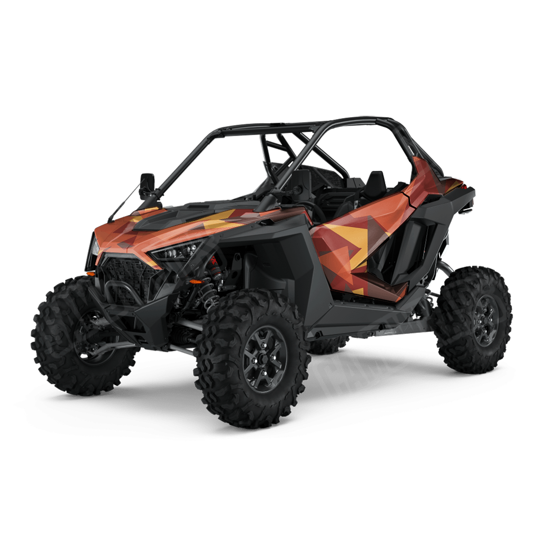 Shattered Autumn Side by Side UTV Camo Vinyl Wrap