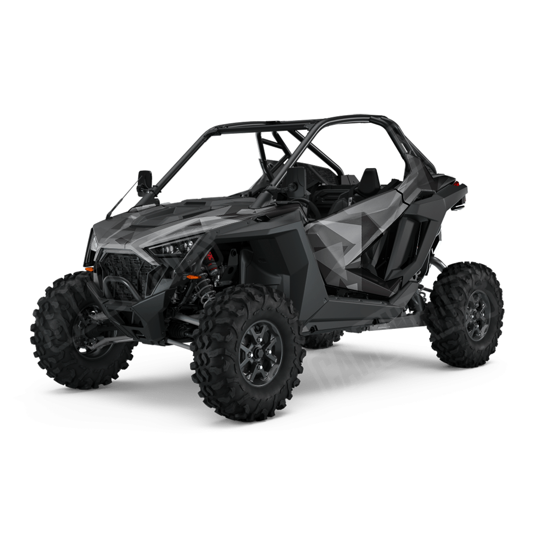 Shattered Midnight Side by Side UTV Camo Vinyl Wrap