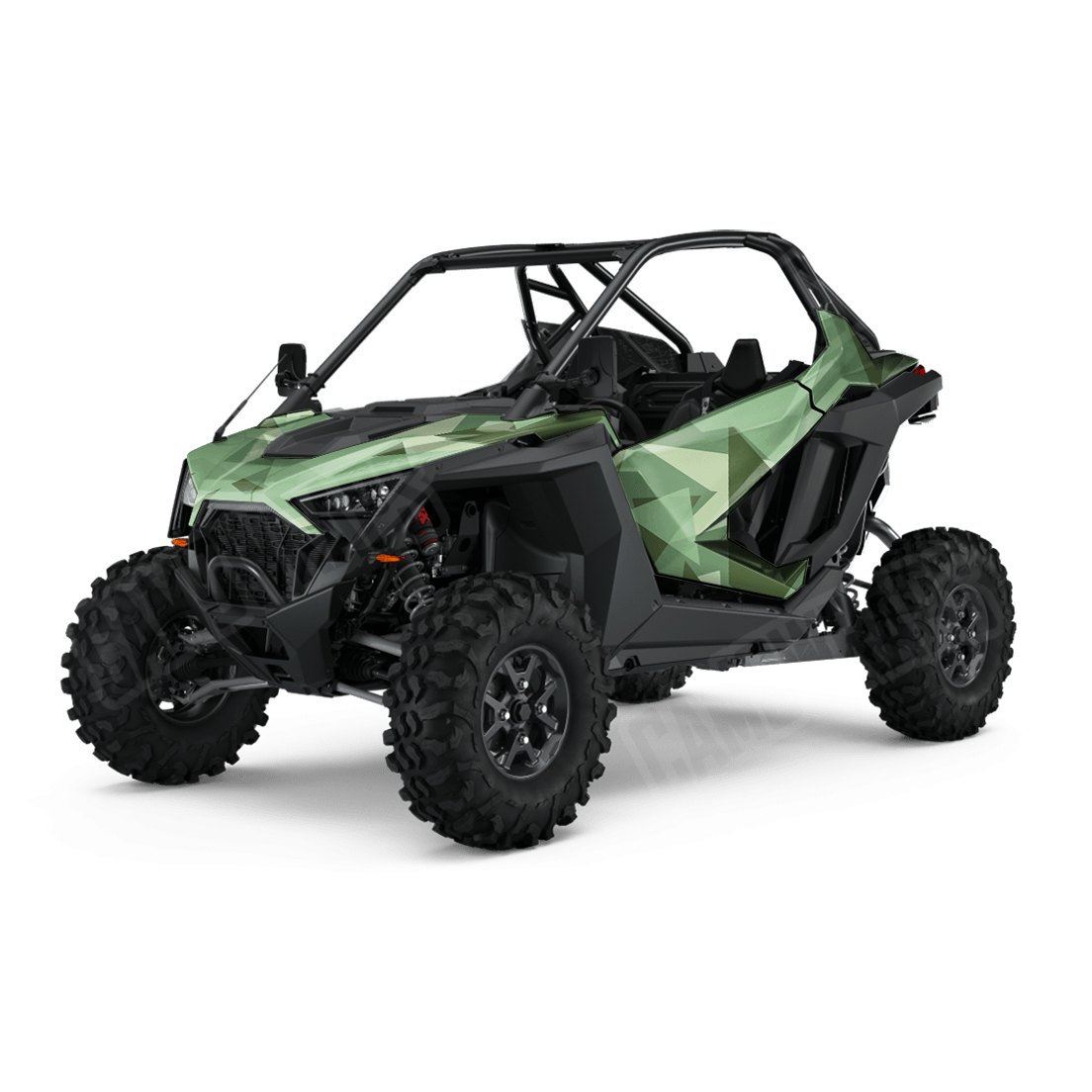 Shattered Pistachio Side by Side UTV Camo Vinyl Wrap