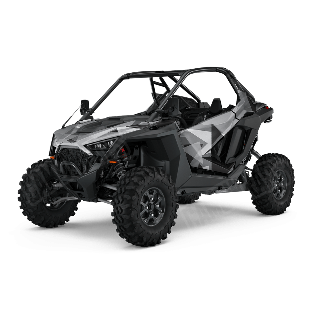 Shattered Urban Night Side by Side UTV Camo Vinyl Wrap