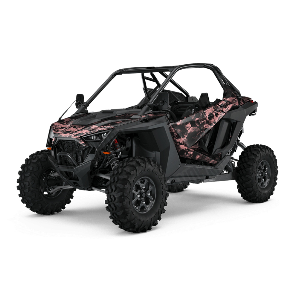 Skull Salmon UTV Wraps