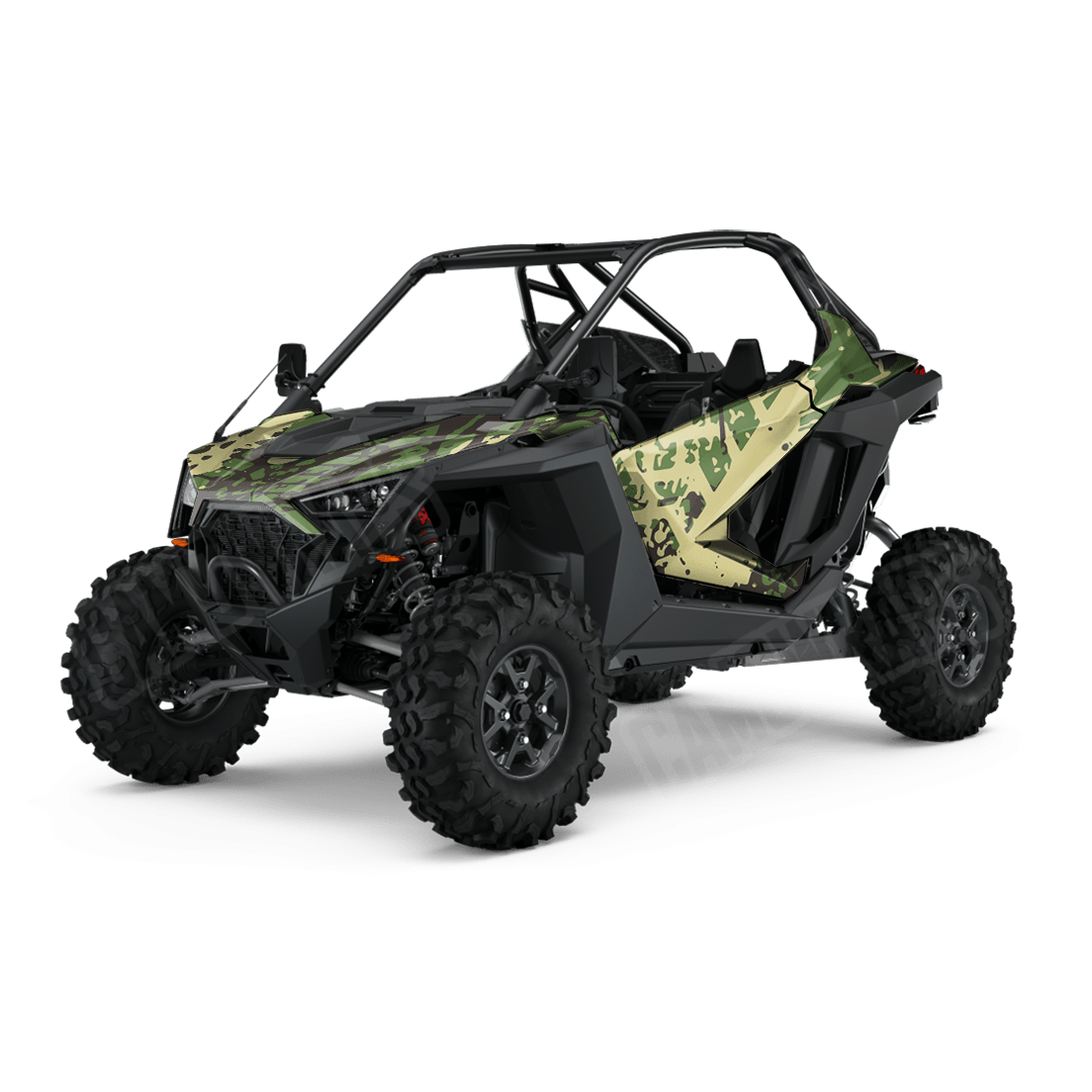 Tire Splatter Jungle Side by Side UTV Camo Vinyl Wrap