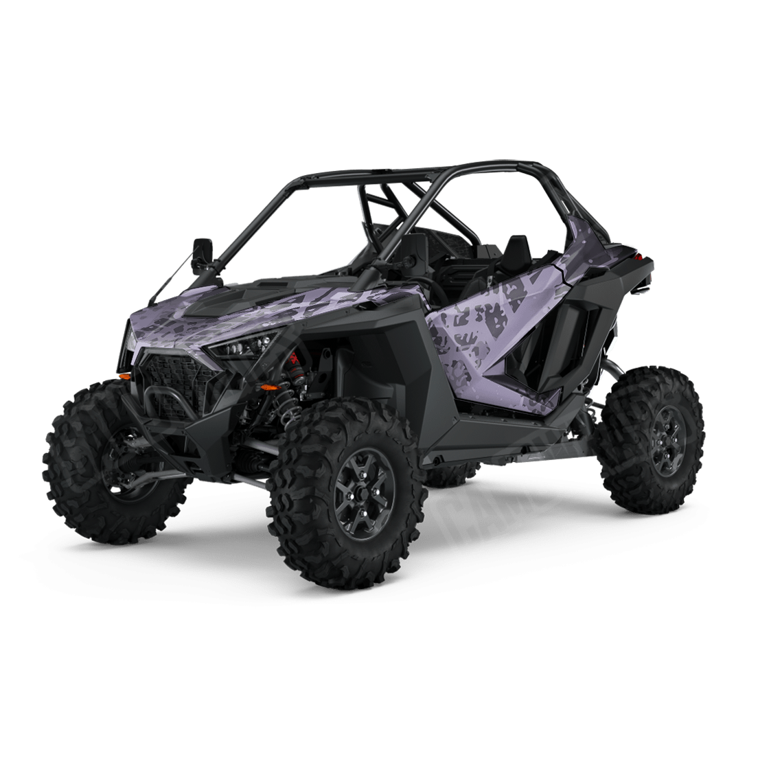 Tire Splatter Lilac Side by Side UTV Camo Vinyl Wrap