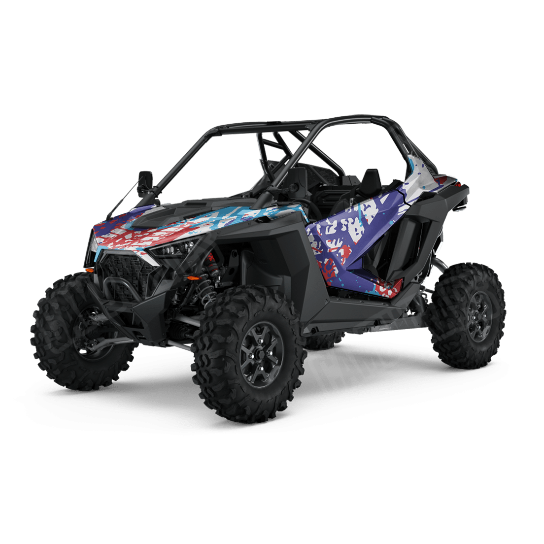 Tire Splatter M Series Side by Side UTV Camo Vinyl Wrap