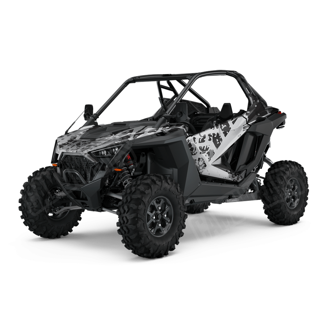Tire Splatter Urban Night Side by Side UTV Camo Vinyl Wrap