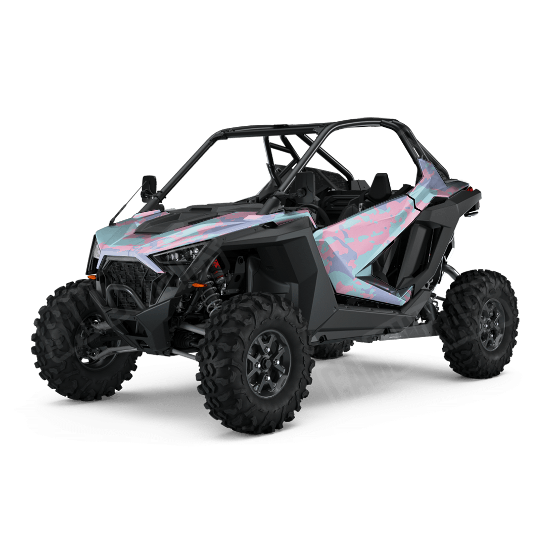 Treetop Cotton Candy Side by Side UTV Camo Vinyl Wrap