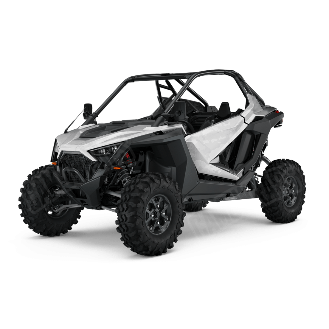 Treetop Elite White Side by Side UTV Camo Vinyl Wrap