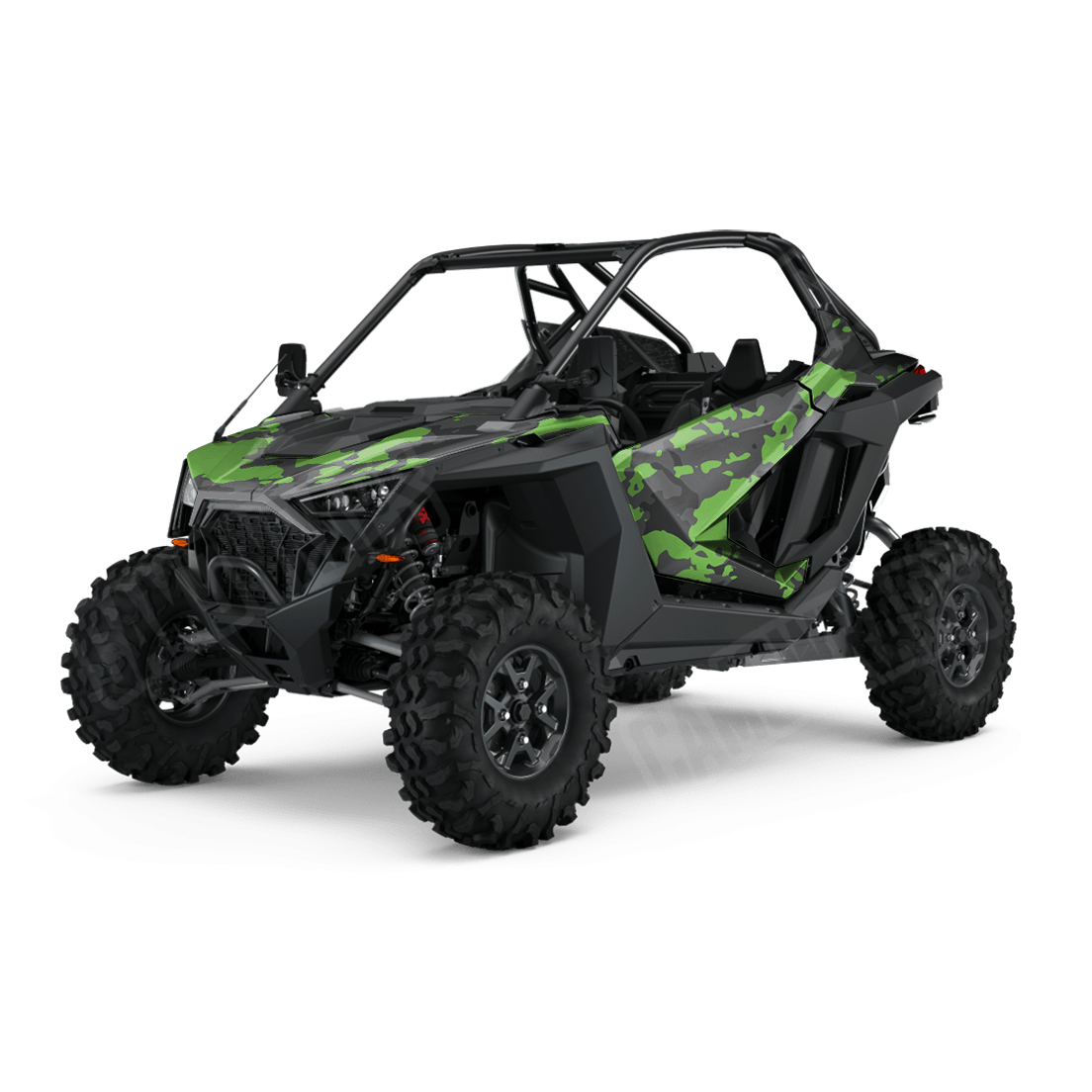 Treetop Metro Green Side by Side UTV Camo Vinyl Wrap