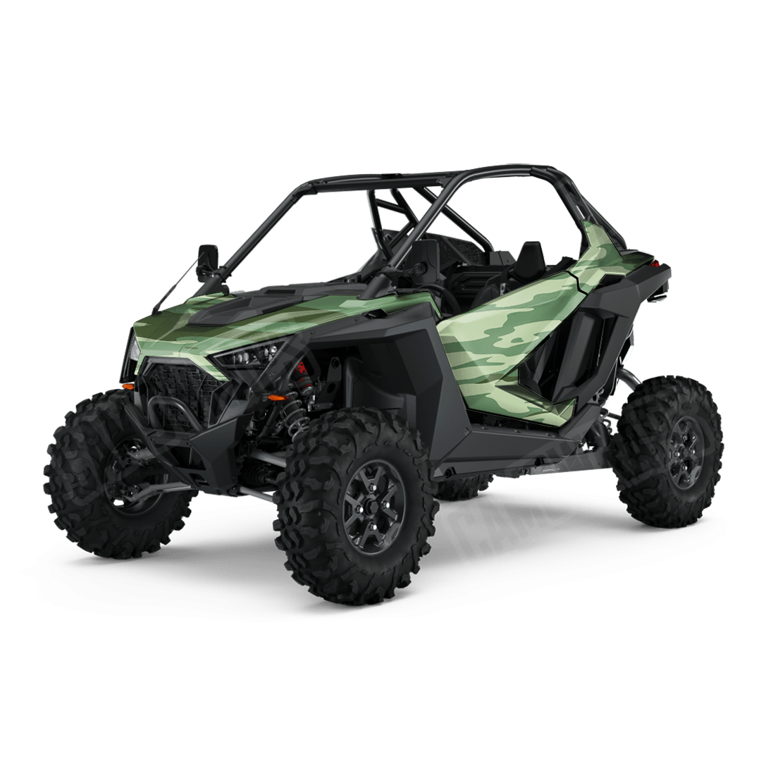 Treetop Pistachio Side by Side UTV Camo Vinyl Wrap