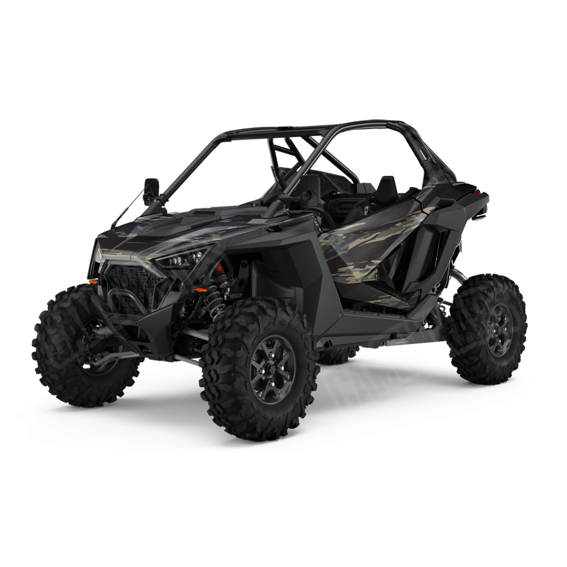 Vietnam Tiger Stripe Militant Blue Side by Side UTV Camo Vinyl Wrap
