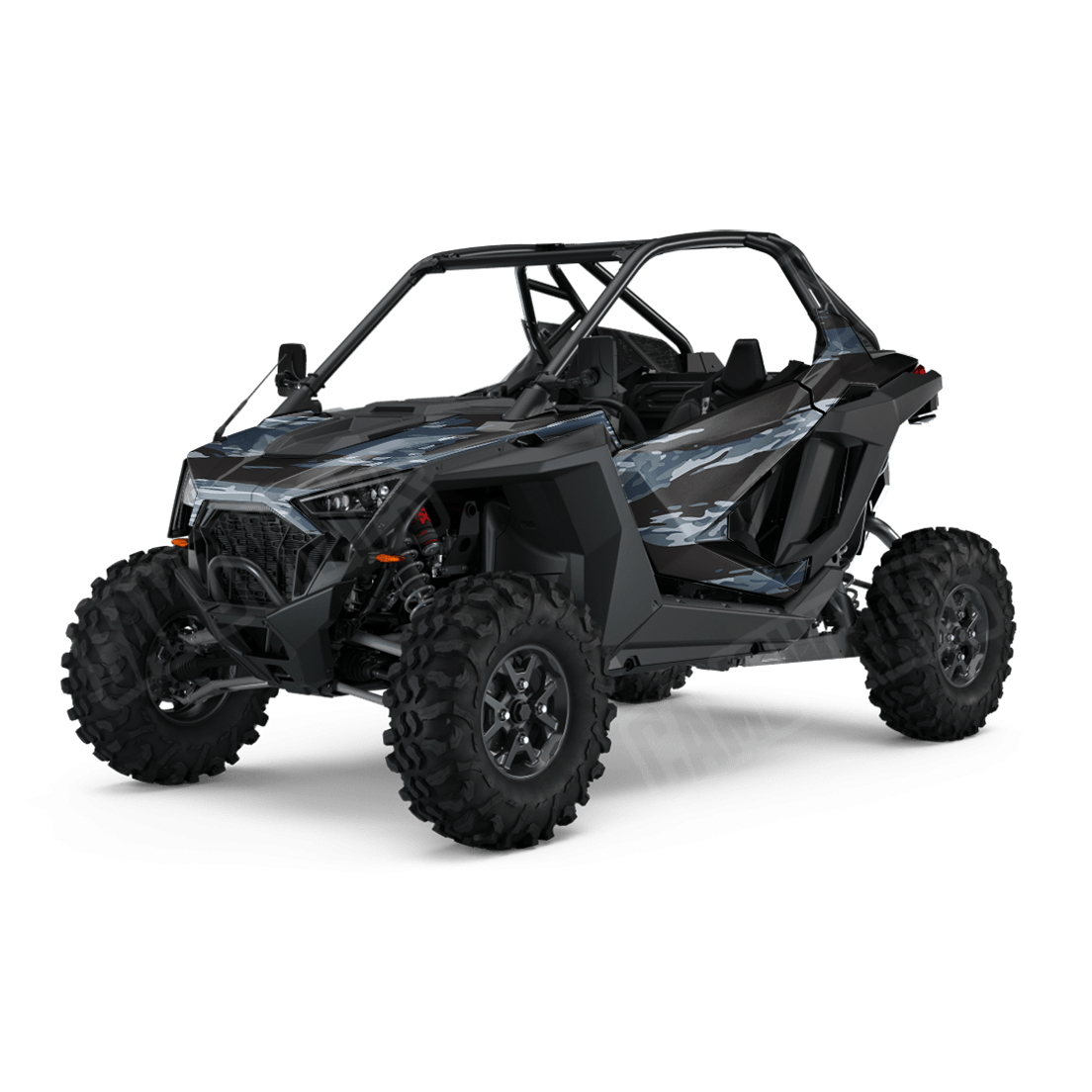 Vietnam Tiger Stripe Navy Side by Side UTV Camo Vinyl Wrap