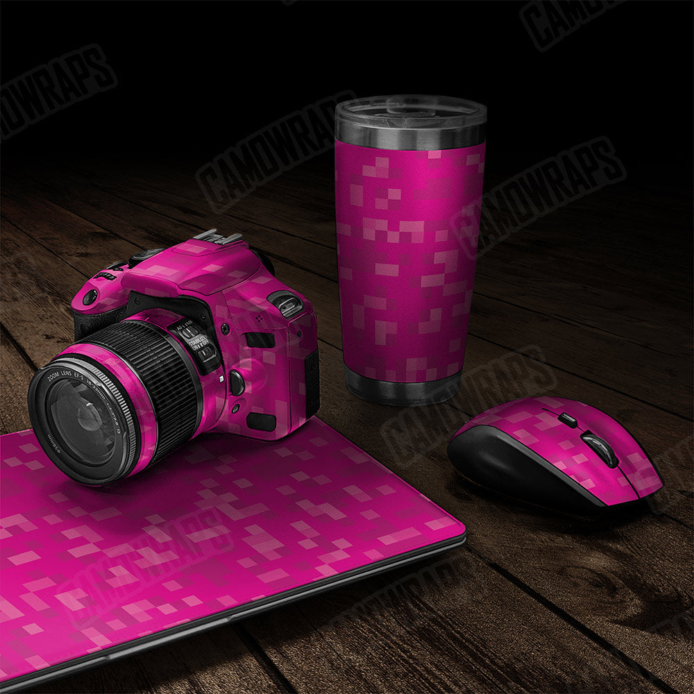 Pixel Elite Magenta Gear Skin Vinyl Wrap