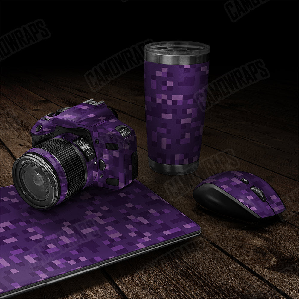 Pixel Elite Purple Gear Skin Vinyl Wrap
