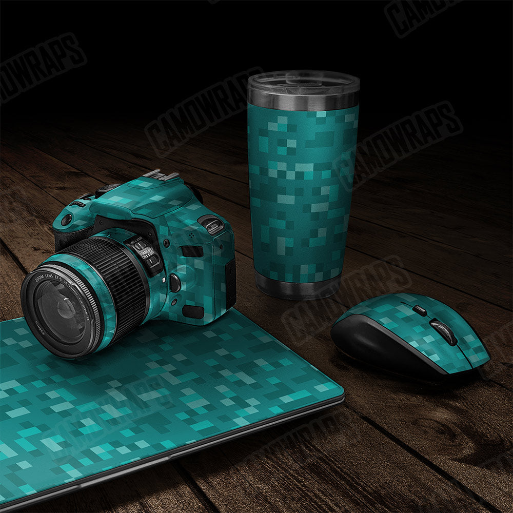 Pixel Elite Tiffany Blue Gear Skin Vinyl Wrap