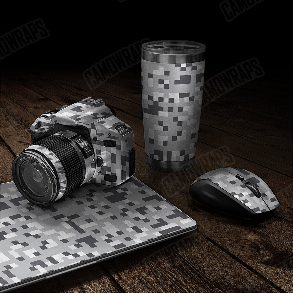 Pixel Snow Gear Skin Vinyl Wrap