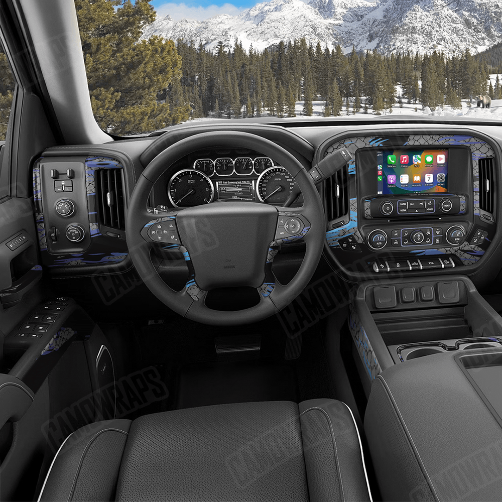 Dragonbreath Ice Car Interior Skins