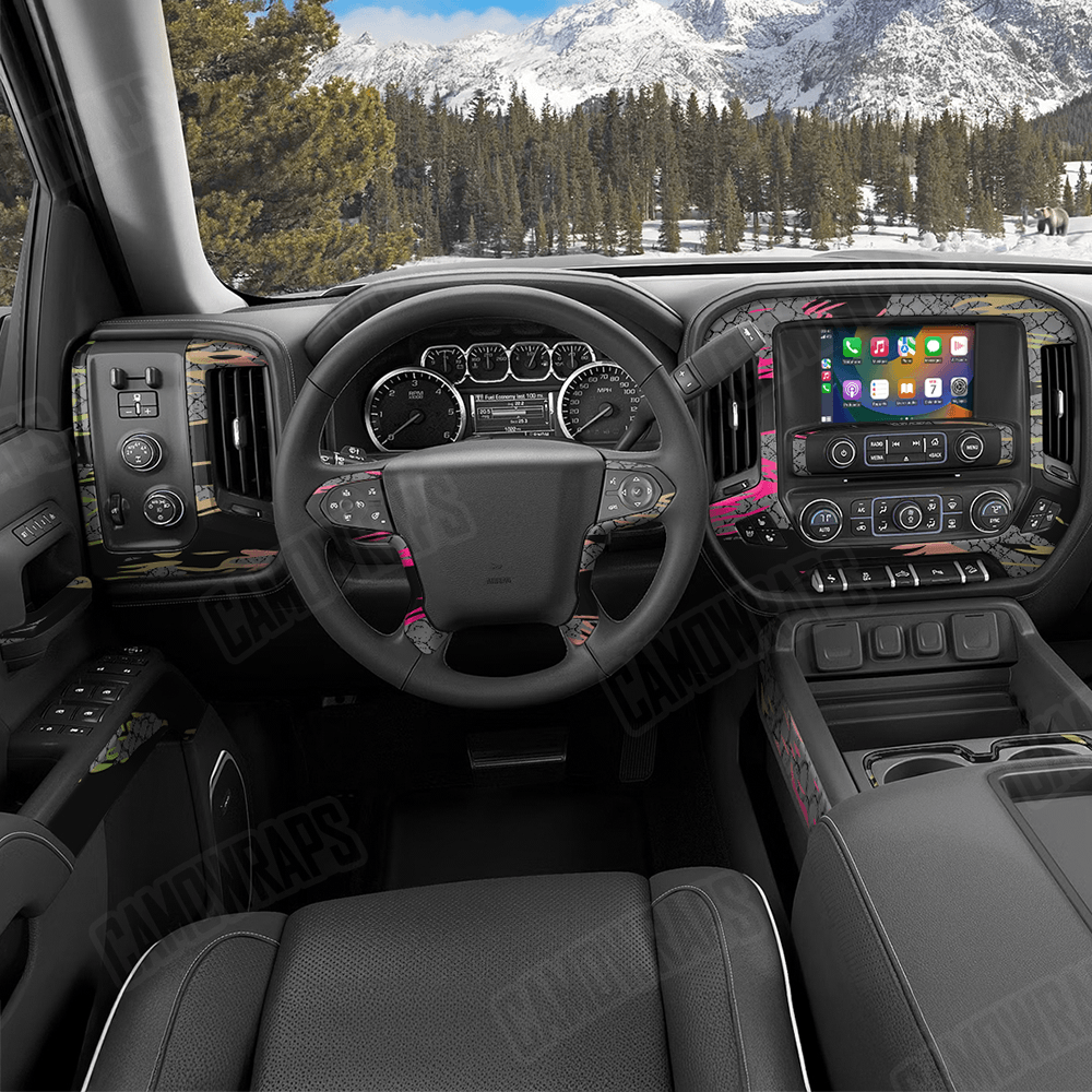 Dragonbreath Retro Punk Car Interior Skins