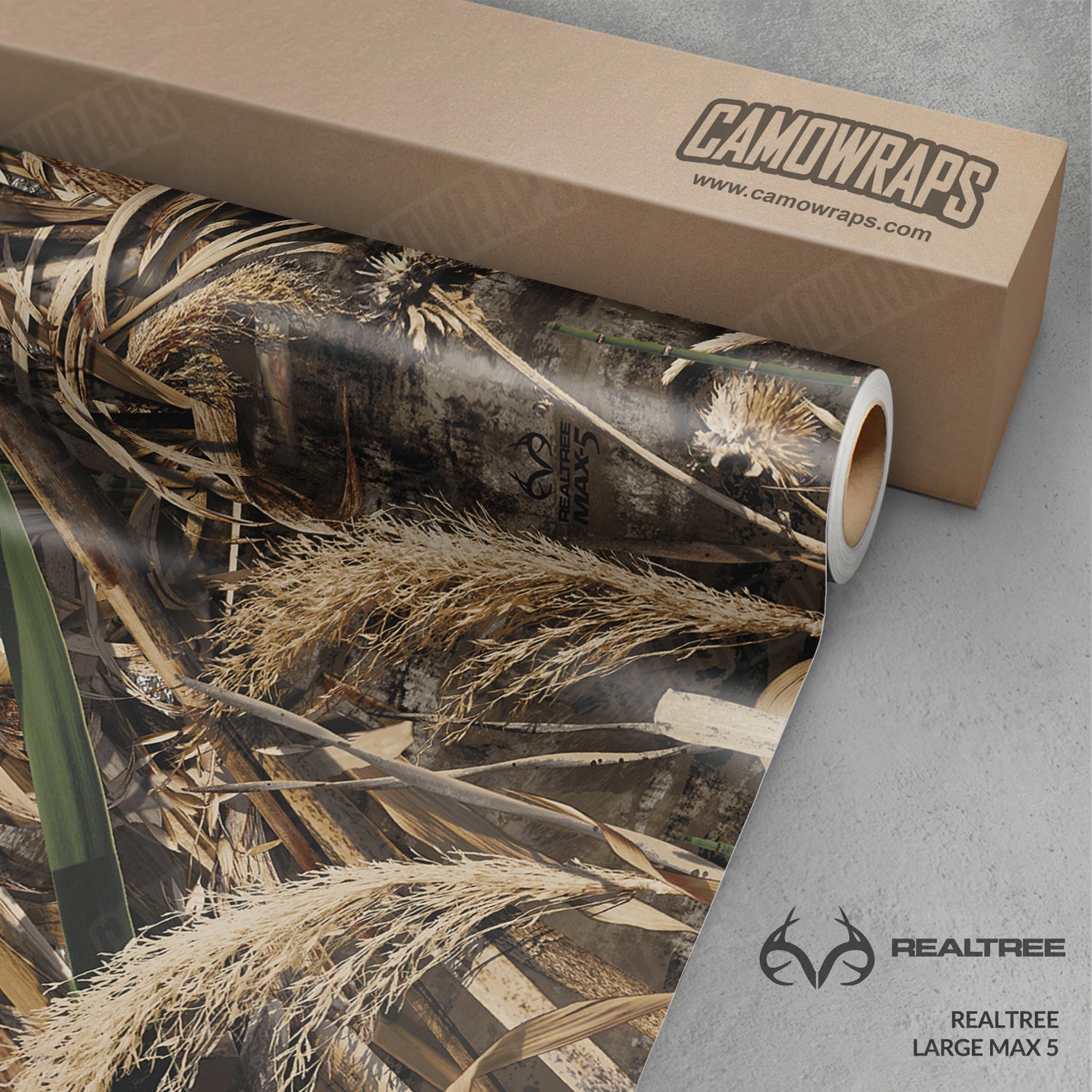 Large Realtree MAX-5 Camo Vinyl Wrap