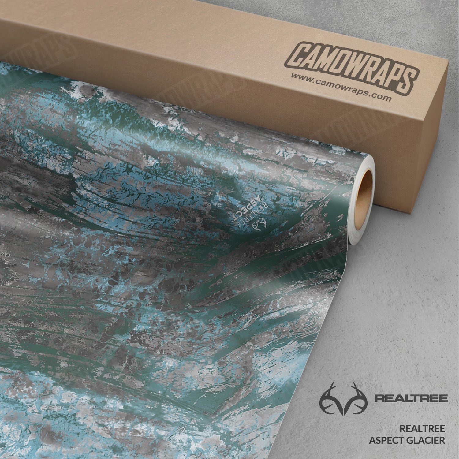 Realtree Aspect Glacier Camo Vinyl Wrap