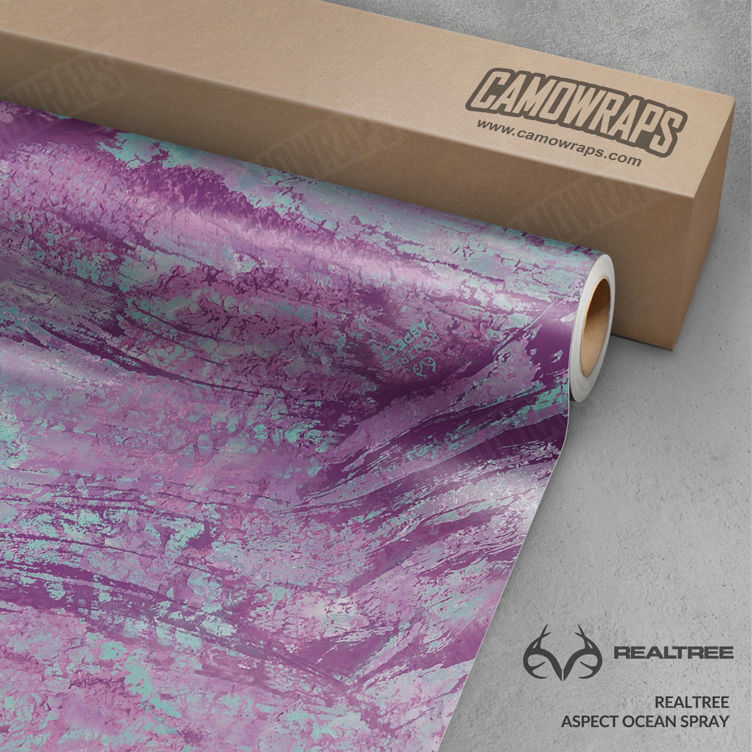 Realtree Aspect Ocean Spray Camo Vinyl Wrap