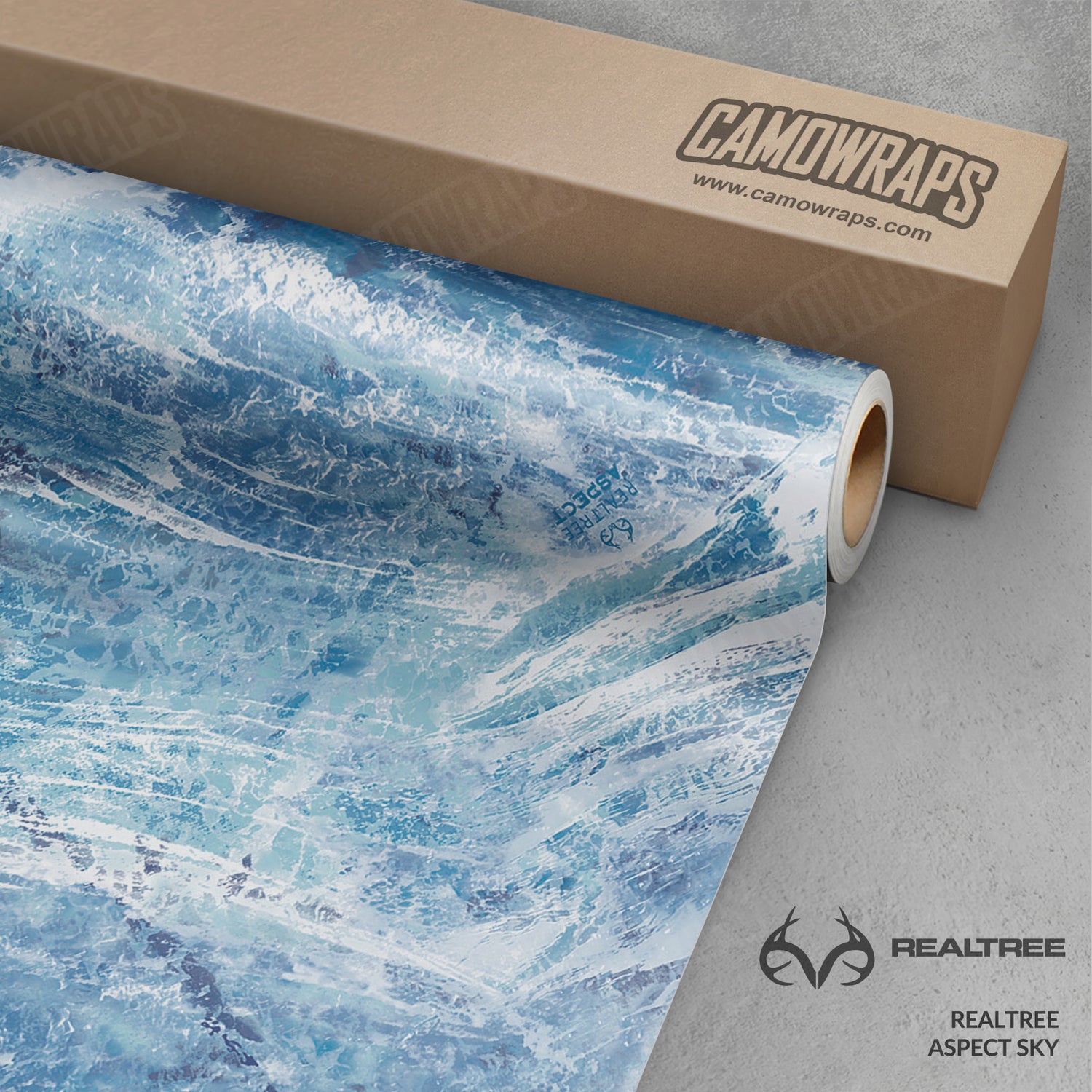 Realtree Aspect Sky Camo Vinyl Wrap